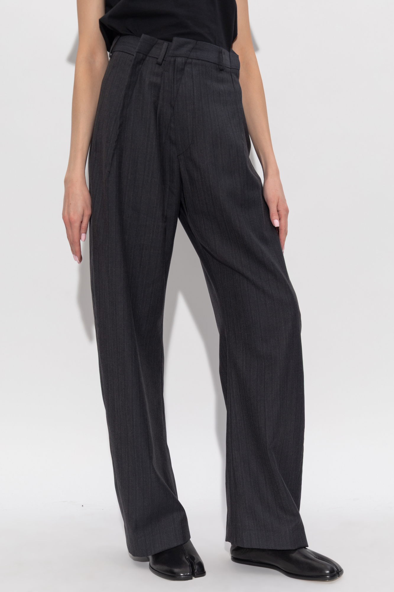 MM6 Maison Margiela Wool Pants | Women's | Vitkac